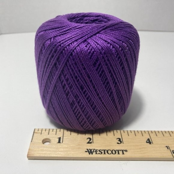 2 Dark Purple Crochet Thread Fashion 3 Aunt Lydia - Picture 3 of 12